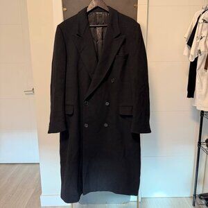 Yves Saint Laurent Menswear Wool Overcoat – US 44–46 (L/XL), Long